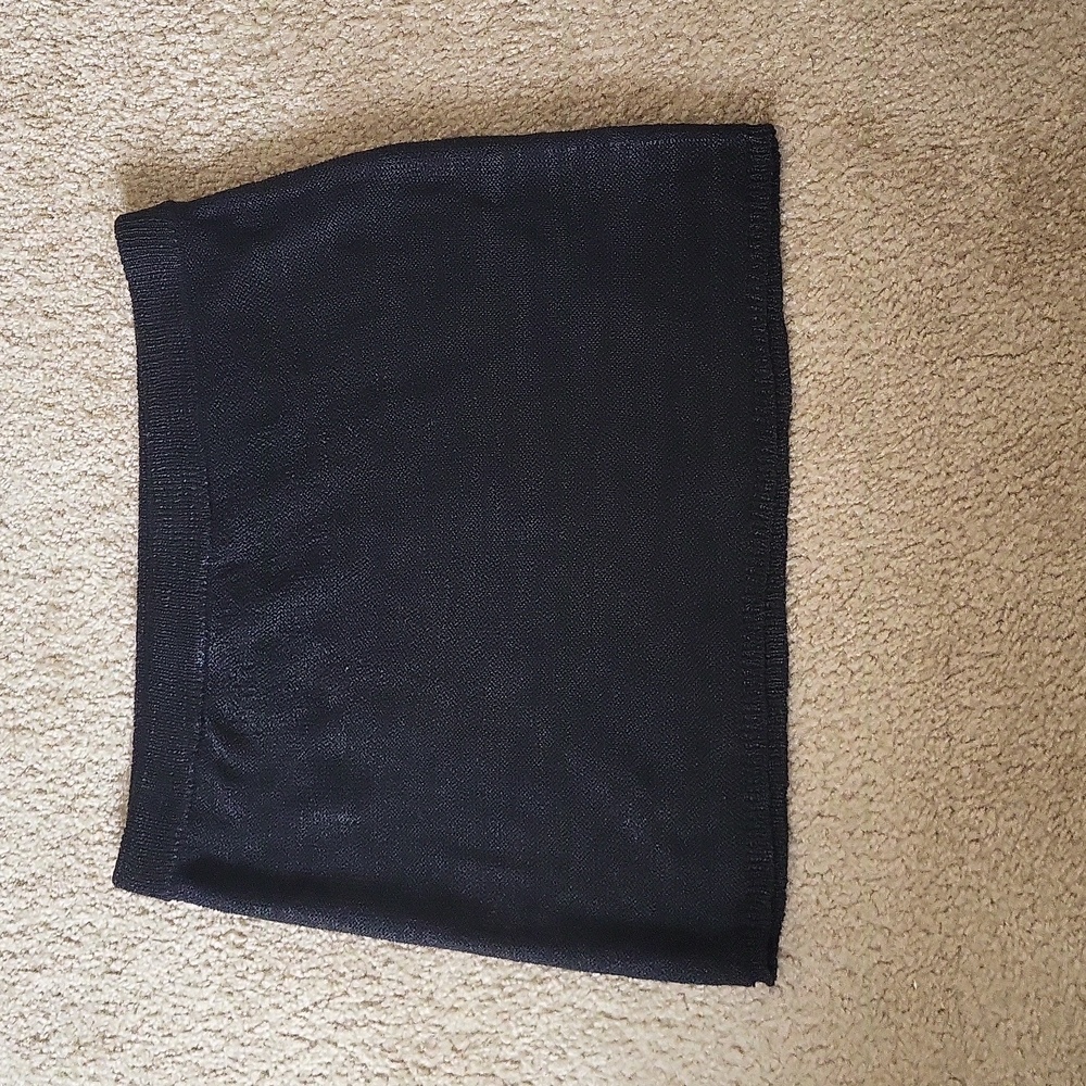 Wild Fable Black Knit Mini Skirt